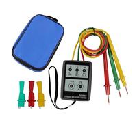 3 Sequenze di Fase Presenze Rotazione Tester Indicatori Rilevatori Meter con LED 60V-600V 3 Tester Strumento Meter