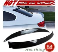 3-SERIES PAINTED Fit FOR BMW E92 2DR A ROOF + HIGH KICK P Type TRUNK SPOILER