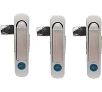 3 Serrature per Scatole di Giunzione Elettriche, Serrature per Scatole di Recinzioni Elettriche Interne Ed Esterne, Serrature per Porte di Armadi Elettrici, Serrature per Porte di AR, Aluminum