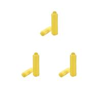 3 set 1 set di bigodini per capelli, pettine, coda di spillo, bigodini in spugna, per risparmiare tempo, 1,5 x 7 cm, 14 pezzi