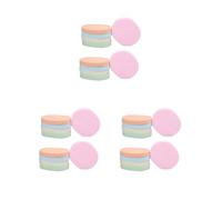 3 set 10 Pezzi Colore Casuale Viso Lavaggio Dischi Portatile Donne Uomini Trucco Pad Cosmetico Kit Assortito Strumento di Pulizia Forniture di Bellezza
