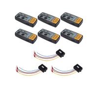 3 Set 12V 24V 2.4G 50M Telecomando Universale per Gru Senza Fili per Auto con Telecomando un Doppia Portata