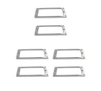 3 set 2 pezzi metallo chitarra elettrica Pickup Base piatta montaggio interno telaio 4x4mm