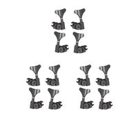 3 set 2L2R basso elettrico tuning pioli sintonizzatori meccaniche nero 4 pezzi