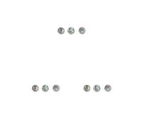 3 set 3 Pezzi Tromba Pulsante di Ricambio Accessori Modificati Parti di Riparazione Piccolo Metallo Dita Tasti Ottone Strumento Parte Stile 2