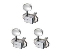 3 set 3L 3R Tuning Pioli Accordatori Corde Teste Rotonde per Chitarre Elettriche Acustiche