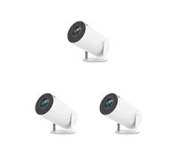 3 set 4/5G WiFi6 Pro Proiettore Senza Cuciture Esterno Visualizzazione 2.4/5G WiFi6 BT 5.0 Videoproiettore Cinema Outdoor 260ANSI 720P UK
