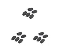 3 set 5 pezzi sassofono Palm Key Riser sostituzione copertura protettiva cuscini pollice colore nero dita resto componenti strumenti a fiato