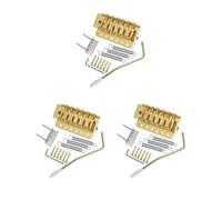 3 set 6 corde chitarra elettrica tremolo ponte con Whammy Bar oro