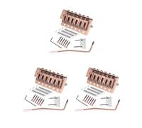 3 set 6 corde chitarra elettrica tremolo ponte con Whammy Bar rame rosso
