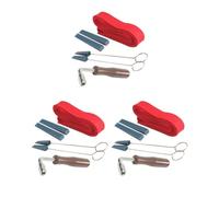 3 set 6 pezzi/set accordatura pianoforte L-Hammer chiave leva mute kit striscia di gomma mute