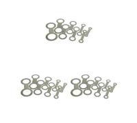 3 set 8 Pezzi/set In Acciaio Inox Sassofono Pad Rimovibile Manuale Professionale Sax Soprano Kit di Riparazione Strumento Musicale Hardware