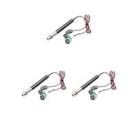 3 set Active Endpin Jack Preamp Piezo Pickup Kit Volume Tono per Chitarra Acustica