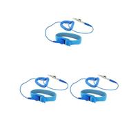 3 Set Anti Statico Polso Strap Messa A Terra Scarica Elettricità ESD Band Bracciale