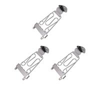 3 set Bass Trapeze Cordiera Ponte Wired Frame per 4 String Basso Elettrico Parti