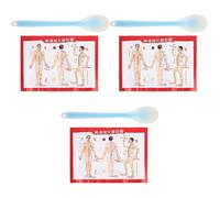 3 Set Batacchio Massaggiatore Manuale Portatile Pacca Sul Corpo Tessuto Profondo Massaggiatore Per La Schiena Martello 38 c Tutto Il Corpo Colpo Al Meridiano Gel Di Silice