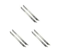 3 set da 2 pezzi da 4 cm con clip per stufe integrate, in acciaio inox, per contatore di fornelli, riempitrice di fessure in metallo, clip per stufa integrata 58,4 cm/23 pollici