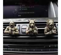 3 set Decorative Air Outlet Profumo Clips Diffusore Car Animali per animali