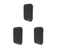 3 set di 10 fori per armonica custodia nera