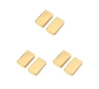 3 set di 2 coperture per pickup per chitarra elettrica in metallo antipolvere custodia protettiva portatile accessori per strumenti musicali oro