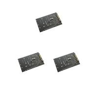 3 set di 2 in 1 Dual Slot NGFF M.2/MSATA a SATA III Convertitore PCB Scheda