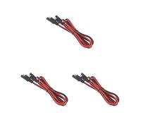 3 set di 2 m 2 m 18AWG SAE cavo di prolunga pannello di ricarica cavo connettore