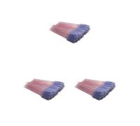3 set di 50 pennelli per ciglia squisiti accessori da donna bacchette applicatori pinzette sopracciglia finte pennelli rosa/viola chiaro