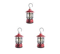 3 set di accessori per luce da campeggio attrezzature di illuminazione professionale USB ricaricabile tenda lanterna escursionismo luci di emergenza accessori rosso