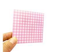 3 set di adesivi comodi, stile blocco note quadrato giallo, gli studenti possono ricordare i compiti, messaggi, appunti, le forniture scolastiche per Pianificazione
