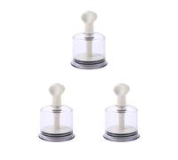 3 Set di Cinese Acupoint Cup Vacuum Twist Ventosa Cupping Dispositivo Fisico 110x73mm