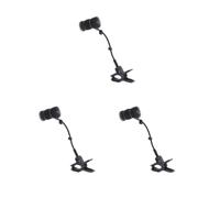 3 set di clip per microfono senza microfono per Erhu Flauto Cucurbit Flauto Performance