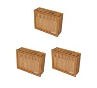 3 set di scatole portamonete in legno artigianali riutilizzabili per bambini ragazzi e ragazze 2000 euro, Stile 1