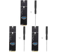 3 Set Di Schede Di Usb 3.0 Ad Alta Velocità Pci-e 1x/2x/4x/8x/16x Supporto Robusto E Pratico Accessorio Per Computer 4 Pezzi*3
