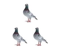 3 set di simulazione di schiuma piccione modello bomboniere regali pasquali uccelli schiuma artificiale 1 pezzo stile B, 1 pezzo