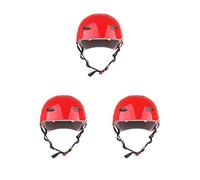3 set di sport acquatici casco di sicurezza per wakeboard kayak canoa barca surf L rosso
