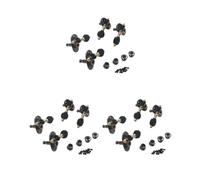 3 set di tasti di bloccaggio regolabili sintonizzazione spine superficie rivestita impermeabile antiruggine sintonizzatori accessori per chitarra parte strumento musicale