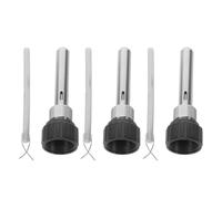 3 set elementi riscaldanti ceramici 60 W per saldatore e stazione | Ricambio a innesto con corpo in metallo, riscaldamento rapido e temperatura stabile, per assemblaggio elettronico e