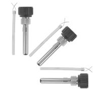 3 Set Elemento Riscaldante in Ceramica 60w per Saldatore e Stazione | Ricambio a Innesto con Corpo Metallico, Temperatura Stabile, Uso in Assemblaggio Elettronico e Riparazioni