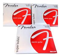 3 set - Fender super Bullets nickel acciaio 10 - 46 regular per chitarra elettrica