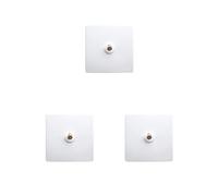3 Set Interruttore Pulsante A Parete Presa Leva Toggle Control Miglioramento Bianco Antico Casa Lampada Pannello Lampada Accessorio Connettore di Alimentazione 1 Tipo 1