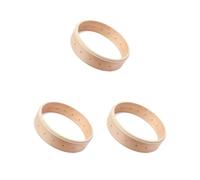 3 set Leggero Acero Banjo Telaio Professionale Rame Legno Anello Squisito Impermeabile Banjo Accessorio Anulus Strumento Musicale Parte