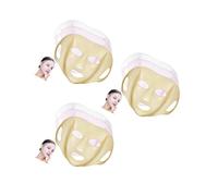 3 Set Maschera Silicone Riutilizzabile Per Copertura Per Maschere Idrorepellenti Adatta Tutti Tipi Spa 3 Pezzi * 3