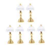 3 Set Mini Decorativa Metallo Per Miniature Luce Notturna Per Decorazioni Fatte 2 Pezzi * 3