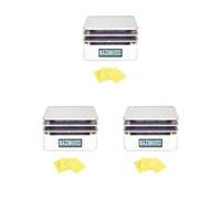 3 Set Mini Piastra Calda Preriscaldamento Stazione Strumento Portatile 65W Stazione Riscaldatore di Saldatura con 3 Spugna