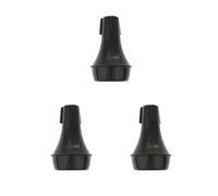 3 set Mini Tromba Pratica Dritto Silenziatore Silenziatore Sourdine ABS Materiale