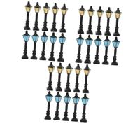 3 Set Miniature Lampioni Creativi Per Decorazioni Per Mini Scenari Accessori Per Case Miniatura Per Giardinaggio E Arredamento 10 Pezzi*3