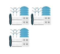 3 Set per Cecotec per Conga 7490 Immortal / 8290 Immortal / Kabum 900 Pezzi di Ricambio per Aspirapolvere Spazzola Mop Filtro Parte