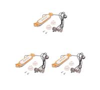 3 set pre-cablato 4 corde elettrico sigari box chitarra pickup magnetico volume e tono