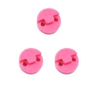 3 set professionale in gomma violino violino sordine silenziatore rosa