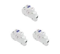 3 set Rail Network POE Surge Protector Thunder Arrester Device